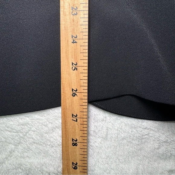 Vintage 80s 90s Black Blazer Jacket and Skirt Suit Set with Lace Details, Office - Picture 10 of 16